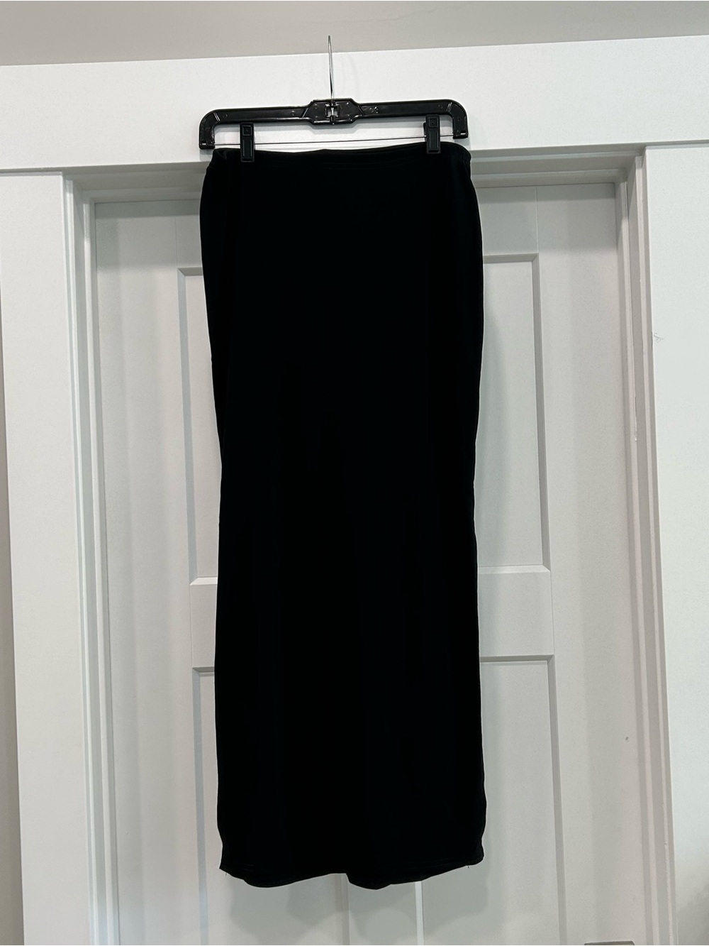 Classic Black Women's Midi Skirt